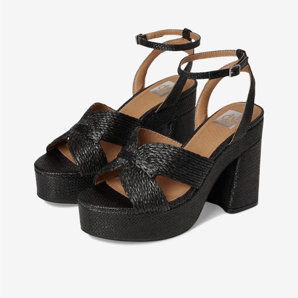 DV by Dolce Vita Black Platform Heels